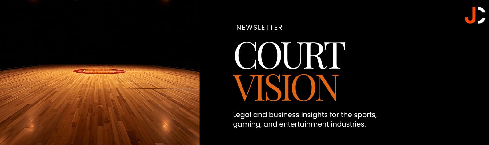 Court Vision newsletter cover artwork.